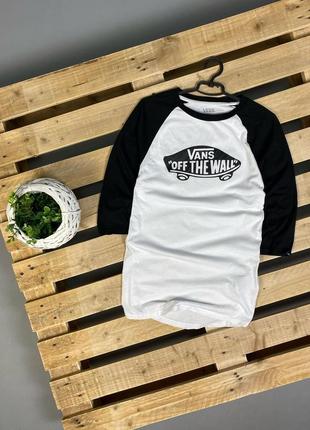 Vans стильна футболка з довгим рукавом реглан