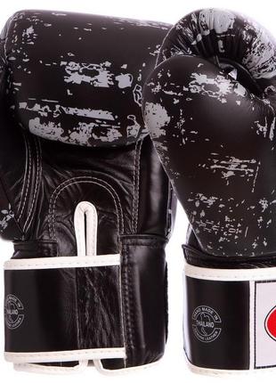 Перчатки боксерские кожаные на липучке fairtex bgv1-darkcl dark cloud2 фото
