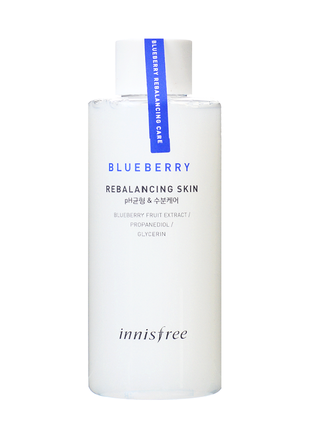 Балансуючий тонер з екстрактом чорниці innisfree blueberry rebalancing skin