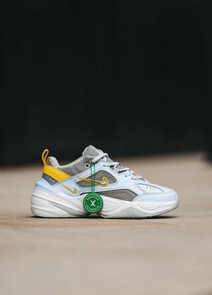 Кросівки nike m2k blue - yellow