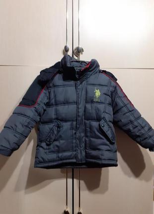 Us.polo assn куртка детская. зима