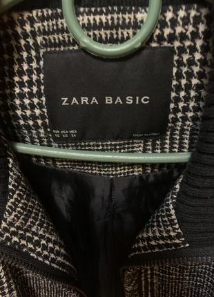 Шерстяная куртка zara,3 фото