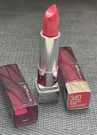 Губна помада maybelline color sensational smoked roses2 фото