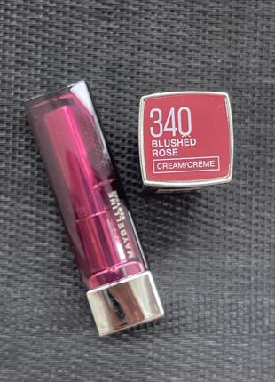 Губна помада maybelline color sensational smoked roses1 фото