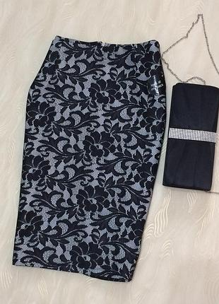 Стильна спідниця олівець f&f ", р. 12