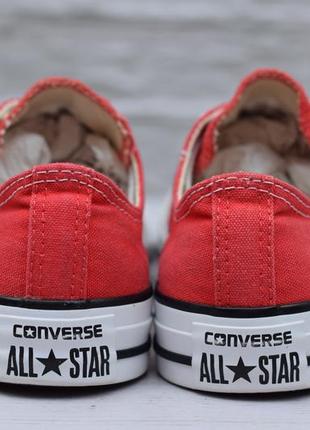 Красные женские кеды converse all star, 39 размер. оригинал6 фото