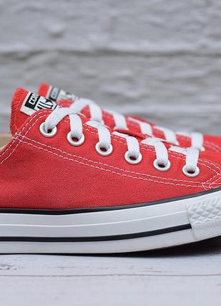 Червоні жіночі кеди converse all star, 39 розмір. оригінал
