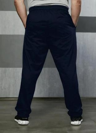 Баталі,начос!штани спортивні прямі для чоловіків, двухнитка всередині начос 80%котон узбекистан р. 58-662 фото