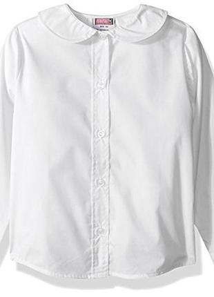 Школьная форма блузка genuine с длинным рукавом. размер 7, 8, 10. сша.