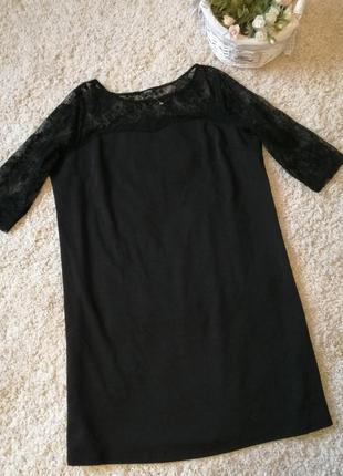 Платье с гипюровыми рукавами, размер 54-56, 2xl.9 фото