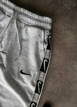 Спортивные штаны мужские nike серые / спортивні штани чоловічі чоловічі найк сірі3 фото