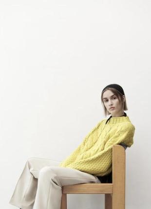 Неймовірний светр об’ємної вязки оверсайз🥰❤️💋3 фото