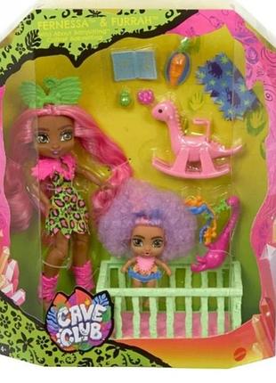 Ігровий набір mattel cave club печерний клуб лялька фернеса дитяча кімната