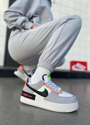 Жіночі кросівки nike air force 1 shadow sunset pulse / жіночі кросівки найк аір форс шадов2 фото