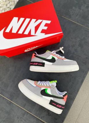 Жіночі кросівки nike air force 1 shadow sunset pulse / жіночі кросівки найк аір форс шадов5 фото