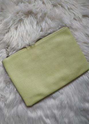 Клатч/салатовая сумочка от бренда miss selfridge5 фото