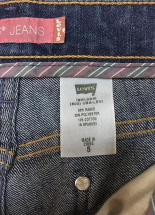 Капрі джинсові жіночі levi’s, 5, 75 фото