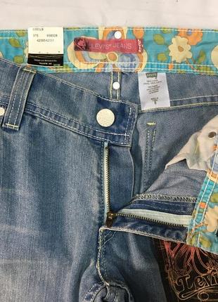 Капрі джинсові жіночі levi’s, 93 фото