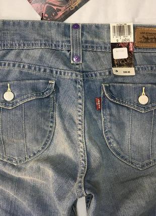 Капрі джинсові жіночі levi’s, 98 фото