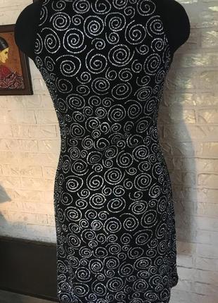 Ошатне блискуче плаття з блискітками від jeffrey rogers5 фото