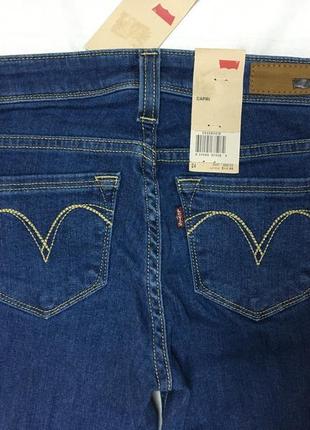 Капрі джинсові жіночі levi’s, 24w8 фото