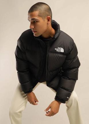 Зимова куртка пуховик тнф tnf the north face 700 men's 1996 retro nuptse jacket black6 фото