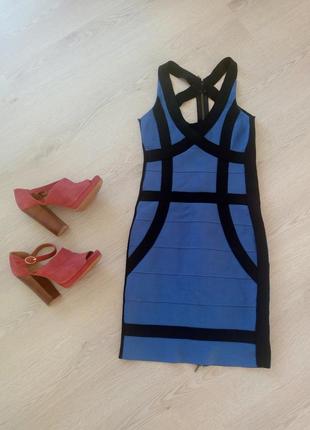 Продам бандажное платье в стиле herve leger2 фото