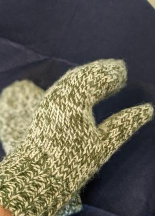 H&m жіночі шерстяні  рукавиці6 фото