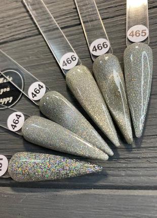 Світловідбиваючий гель лак+кішка