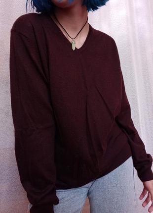 Кофта бордова