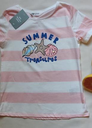 Футболка на дівчинку h&m