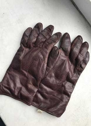 Шкіряні жіночі рукавички made in italy