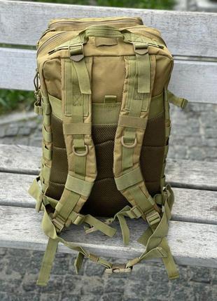 Штурмовий рюкзак військового класу военный армейские зелёный койот 50 л7 фото