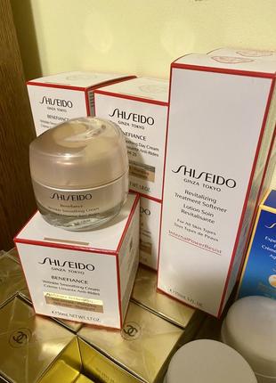 Shiseido benefiance wrinkle smoothing creme anti-rides sale -50%
