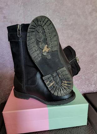 Дитячі утеплені сапожки на осінь h&m 4