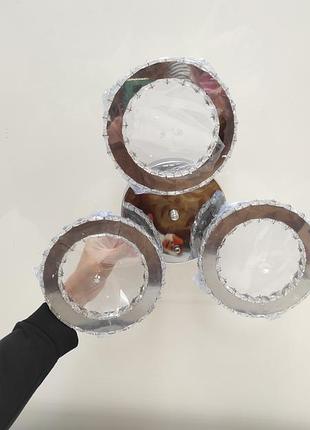 Кришталева світлодіодні люстра 3