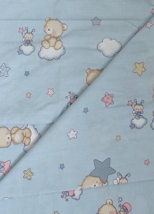 Комплект постельного белья для мальчика в кроватку постельное белье для новорожденных2 фото