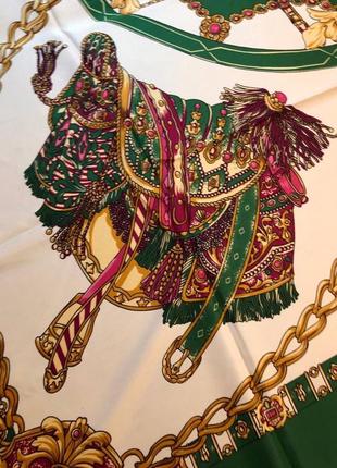 Платок хустка шарф шаль в стиле гермес hermes