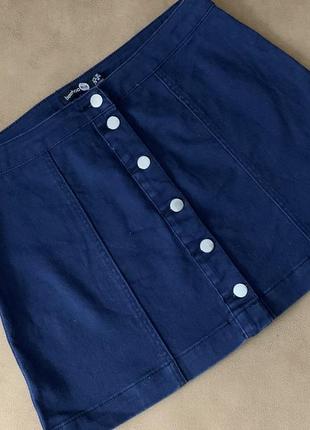 Котоновая юбка, размер л. boohoo