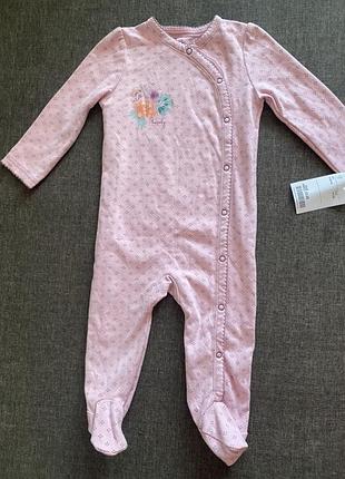 Розовый боди для девочки asher&olivia