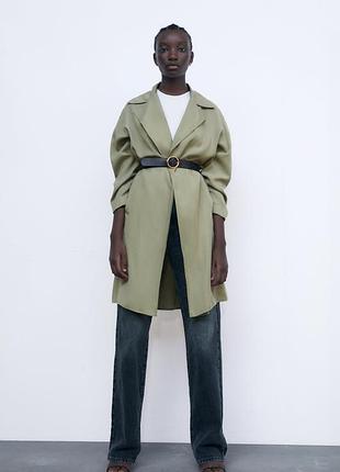 Тренч плащ zara 2