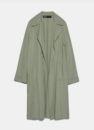 Тренч плащ zara 3