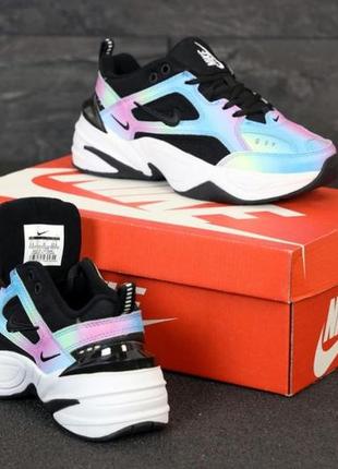 Жіночі кросівки nike m2k tekno black rainbow

женские кроссовки найк7 фото