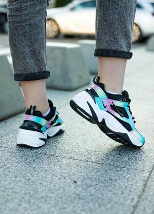 Жіночі кросівки nike m2k tekno black rainbow

женские кроссовки найк5 фото