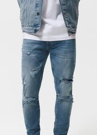 Джинси zara skinny fit1 фото