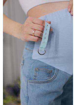 👑vip👑 джинси для вагітних джинси з високим поясом для вагітних мом5 фото