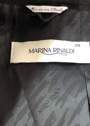 Пальто великий розмір marina rinaldi (ж41-97)7 фото