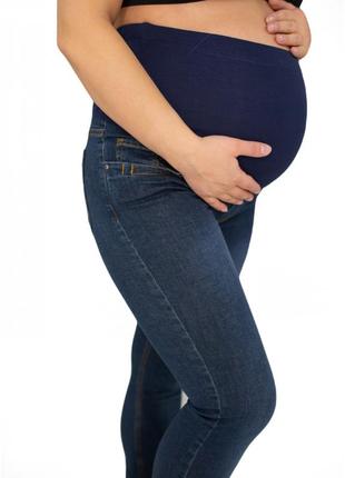 👑vip👑 джинси для вагітних джинси з високим поясом для вагітних2 фото