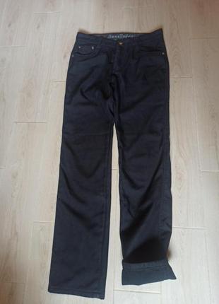 Утеплені джинси брюки1 фото