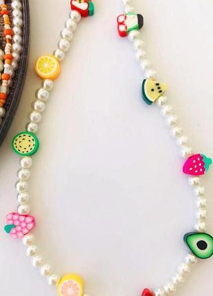 Чокер из бисера